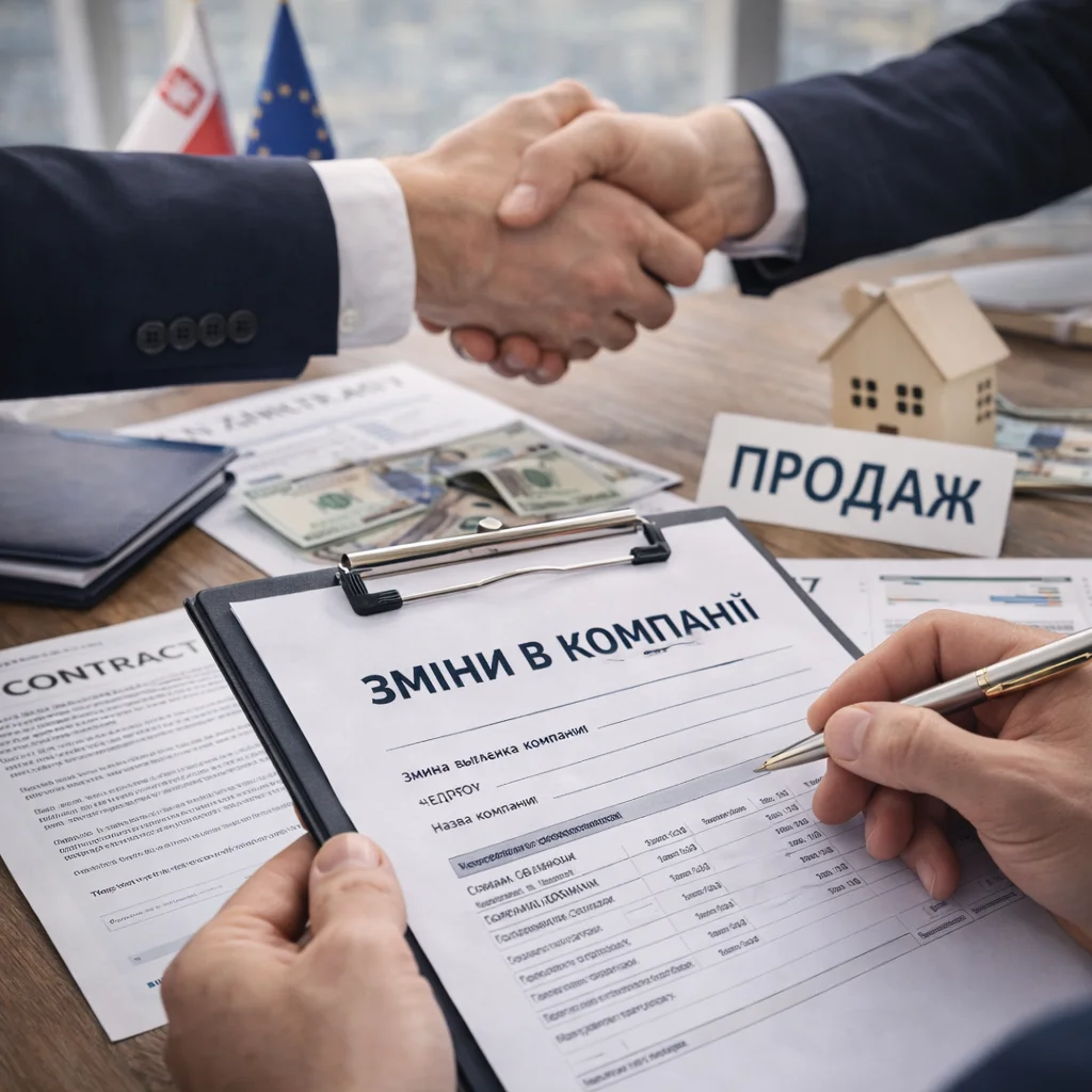 Зміни в компаніях та продаж