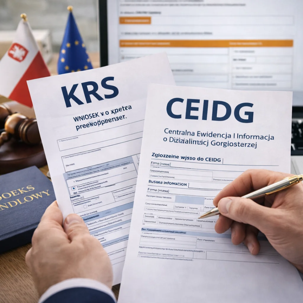 Реєстрація в KRS / CEIDG
