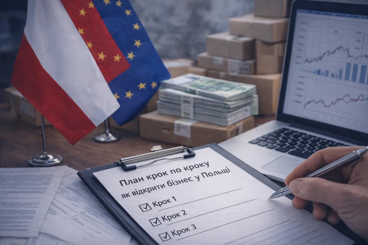 Як відкрити фірму в Польщі у 2026 році: покроковий план для підприємця